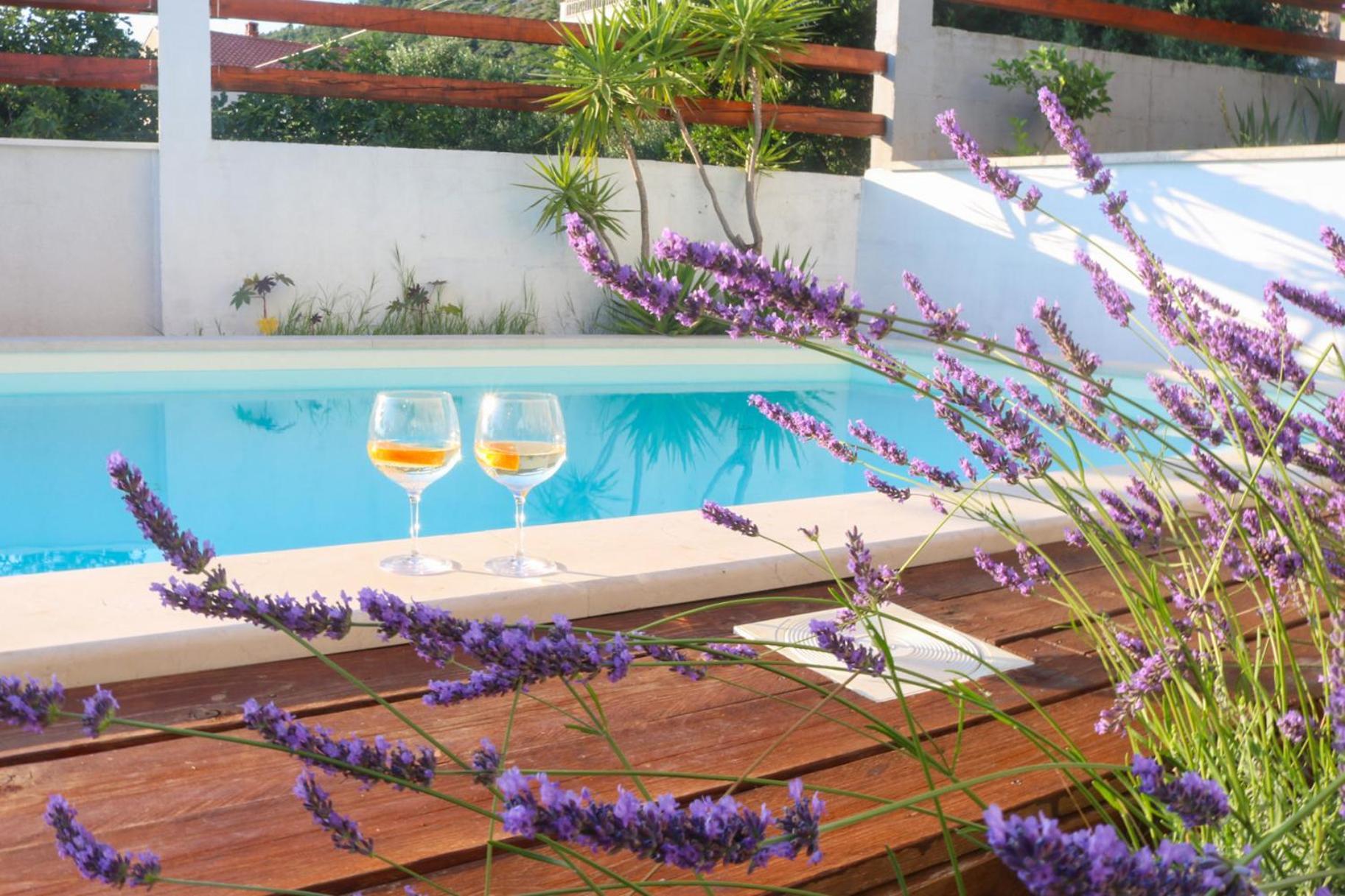 Villa My Rose With A Private Pool Mlini Exterior foto